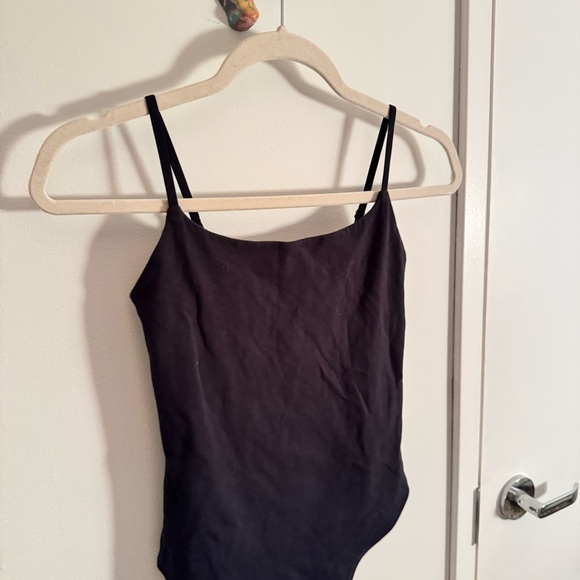 ABERCROMBIE SOFT AF BLACK BODYSUIT - Picture 2 of 4